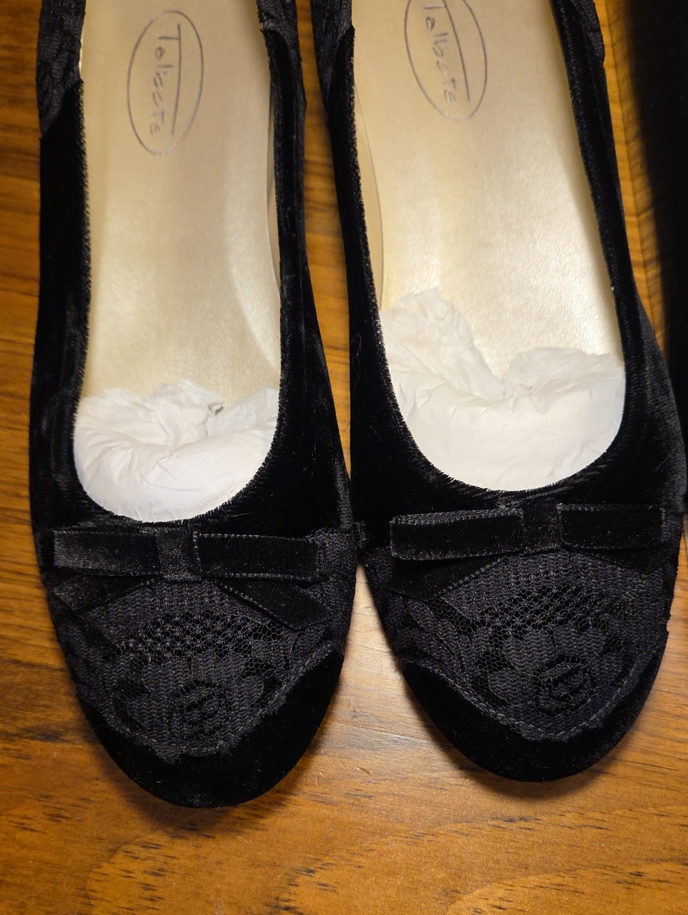 Talbots Black Treaty6 Women's Ballet Flats